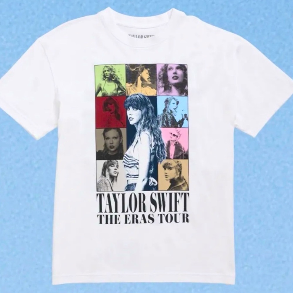 ❤️Taylor Swift Eras Tour Official Stadium Merch US Tour Dates T-shirt size XS